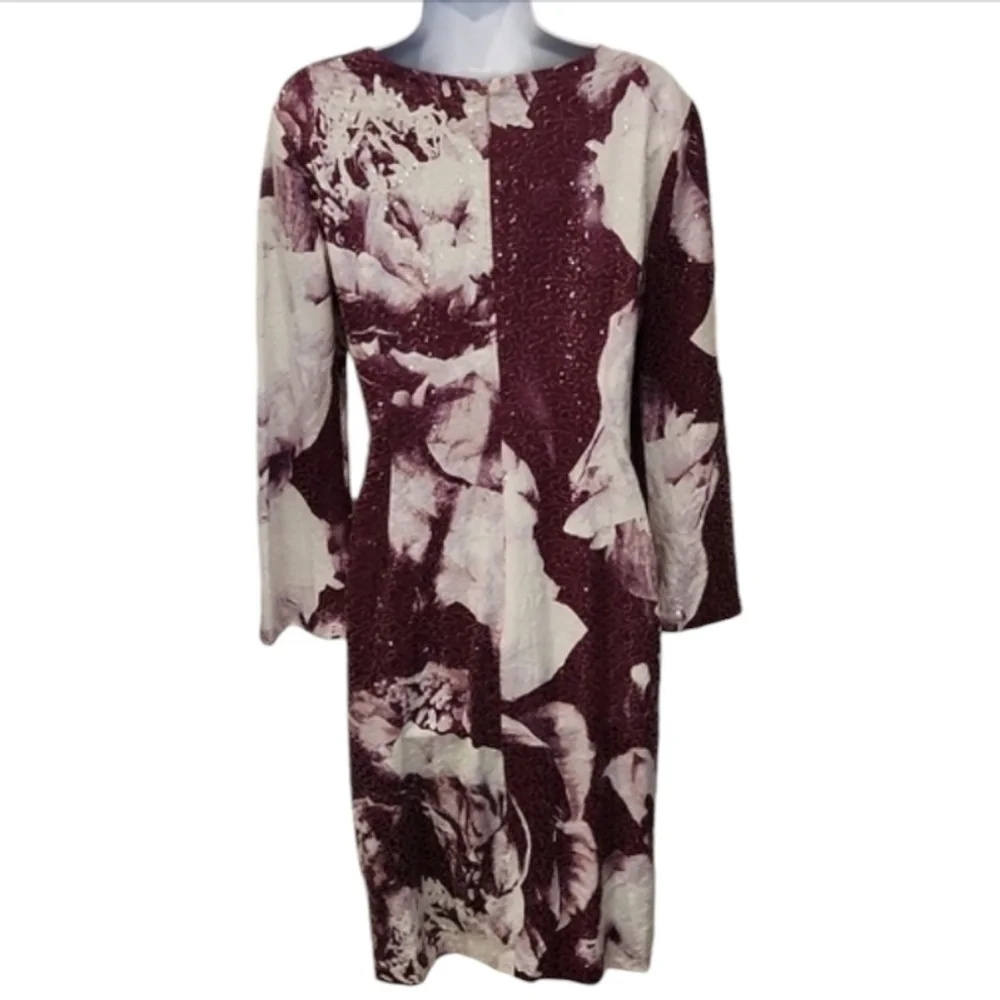 Donna Karan Sequin Evening Dress